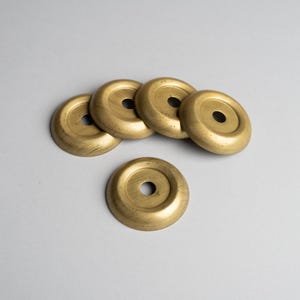 2 Inch Solid Brass Vase Cap Lamp Lighting Craft Hobby Part bag of 5 parts
