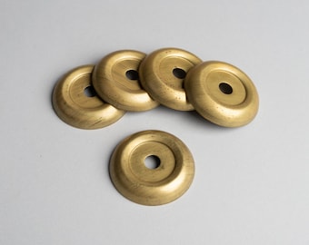 Solid Brass Vase Cap, Lamp Part (Bag of 5)