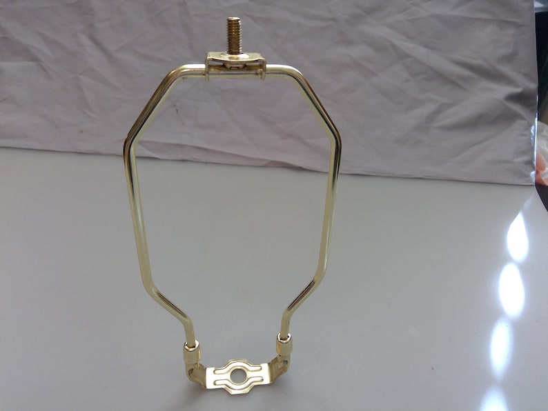 Lamp harp 8 inch shade holder cloth rest table part heavy duty Etsy