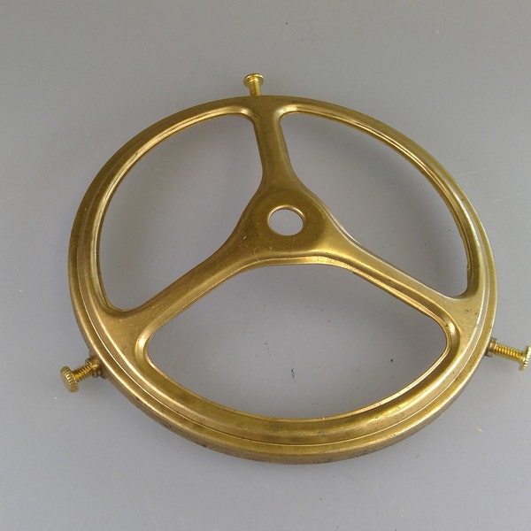 Gas Fixture gestempelt 10 "oder 5" Messing unvollendet Gas Shade Globe Halter Yankee Co. Brand