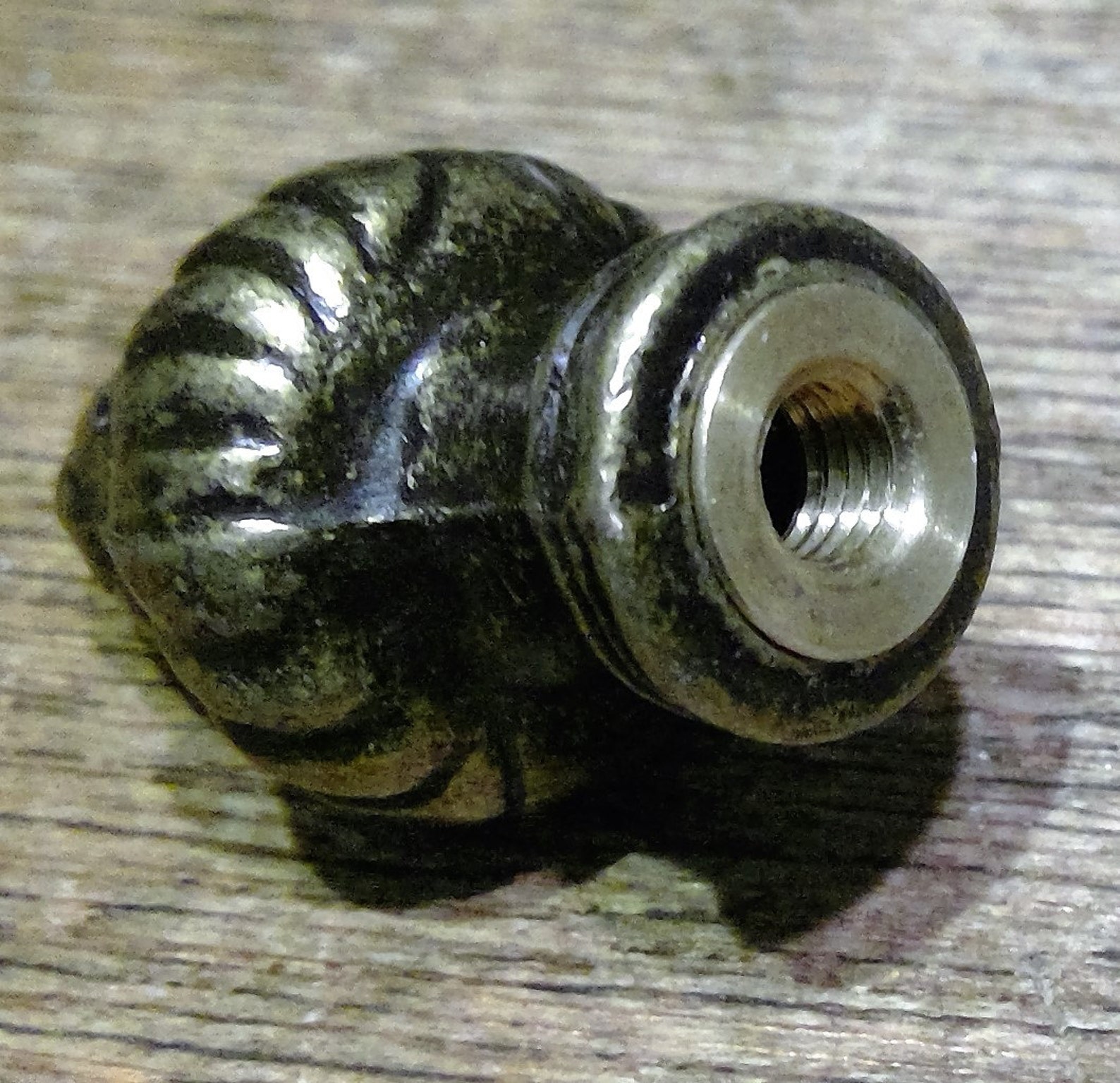 Antique Brass Finish Acorn Finial Topper for Repair or Etsy