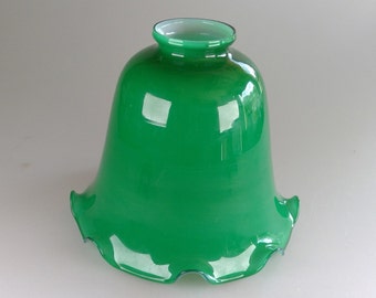 Leuchte mit grünem Glasschirm für Küche, Flur, Bad, Ventilator, Anhänger