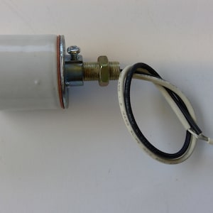 Keyless Porcelain lamp socket with cap 9&quot; leads Pluss Parts new Free Ship