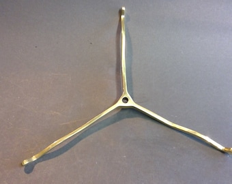 Shade Rest Solid Brass Table Lamp 3 Arm Shade 10" 12" and 14"