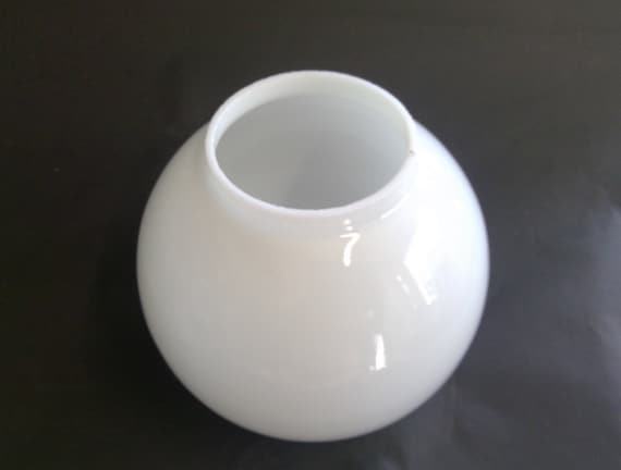 7 White Opal Shinny Ball Oil Lamp Shade Lamp Replacement Kero
