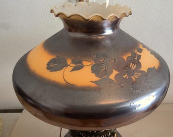 未開封　amber diamond pattern lamp shade 未開封 amber diamond pattern lamp shade