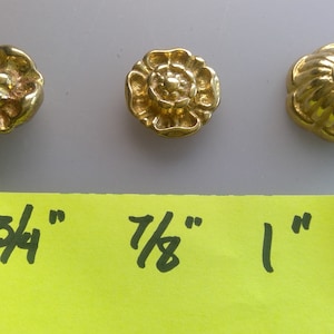 Cast Brass Rosette Cap Nut Wall Sconce, Plaque Nut 3 Shapes
