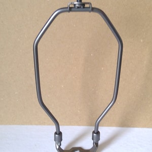 Antique Brass Finish 6-inch to 10&quot; Table Lamp Harp shade holder cloth rest table part heavy duty FREE SHIPPING
