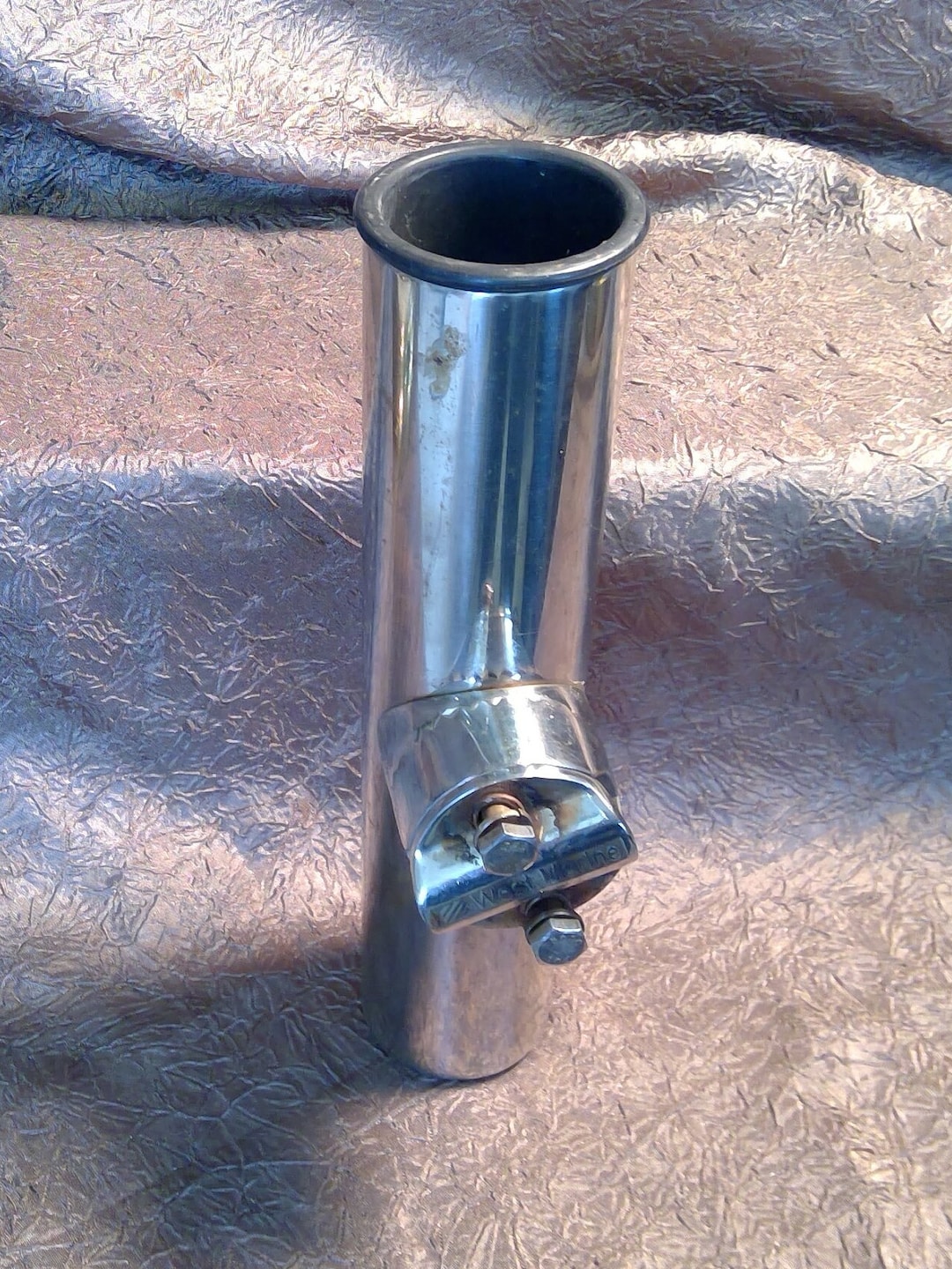 Boot Edelstahl Clamp-on Angelrutenhalter für Schiene 3/4 Zoll bis