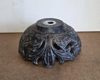 Antique Finish Leaf Break for Fixture Lamp DIY project