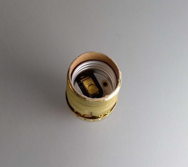 Short Lamp Socket Uno Threaded Keyless Light Socket With UNO Etsy