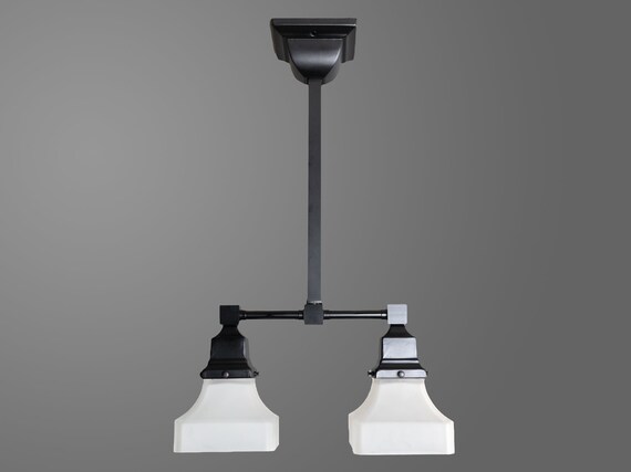 Arts and crafts pendant light fixtures outlet