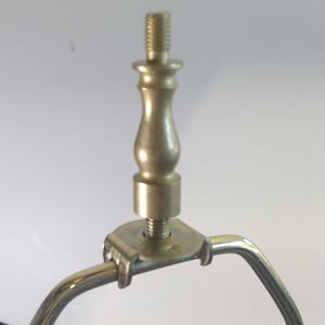 Solid Brass Table Lamp Shade Risers: 1/2