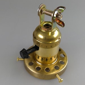 Floor Lamp on off socket and Shade Holder Bridge Lamp Repair, Replacement DYI
