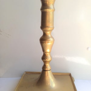 Floor Lamp Base Square Solid Brass With 4 Feet DIY Starter Floor Lamp Kit