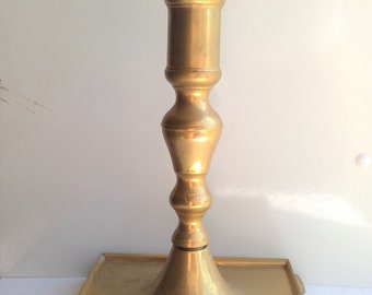Floor Lamp Base Square Solid Brass With 4 Feet DIY Starter Floor Lamp Kit