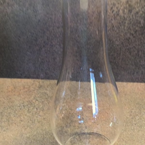 Chimney Shade Clear 12&quot; X 4&quot; Hurricane Globe Kero Oil