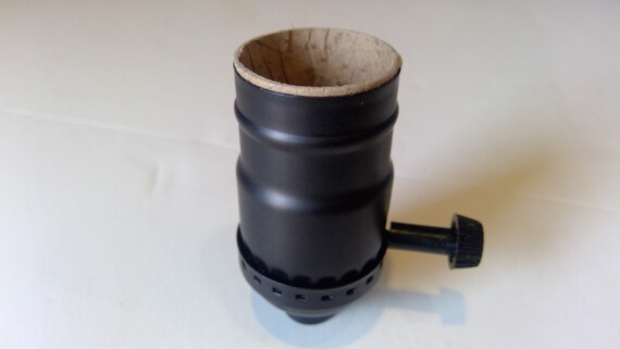 On Off Socket Solid Brass w/ Antique Brass finish | Etsy