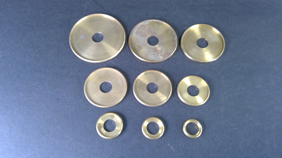 Assorted Check Rings Solid Brass Check Rings: 1/2