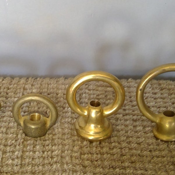 Decorative Solid Brass Loop 6 Different Styles Shapes