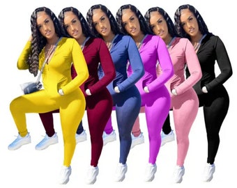 Women's fitted jogger set Outlet