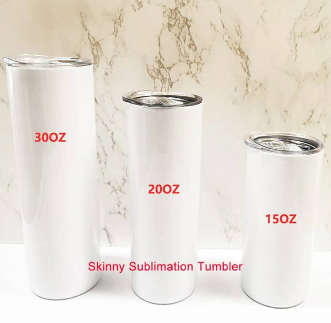 Wholesale Completely STRAIGHT 20oz Blank Sublimation Stainless Steel  Tumblers!!! Available in 20oz!!! NON-TAPERED!! Case of 30/50 Tumblers - Etsy