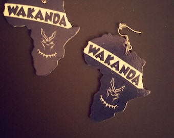 Black Panther Wakanda Forever Earrings