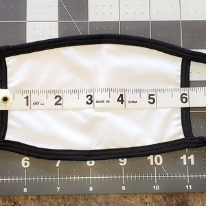 Wholesale Sublimation KID'S size blank mask. Use as is or sublimate a colorful design. Unisex. Ships next Business day!