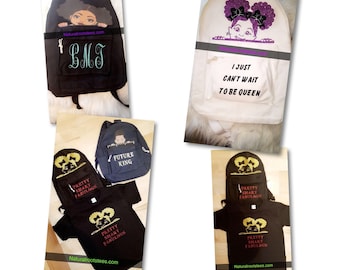 African American Customized backpacks