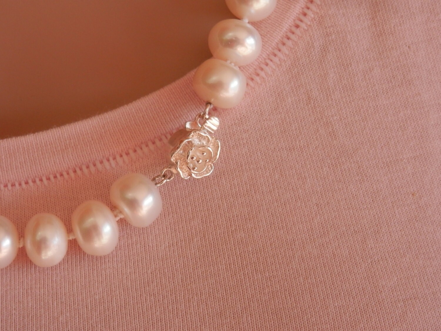 White Pearl Necklace Wedding Necklace Mothers Day Gift Pearl - Etsy