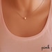 Pink pearl necklace