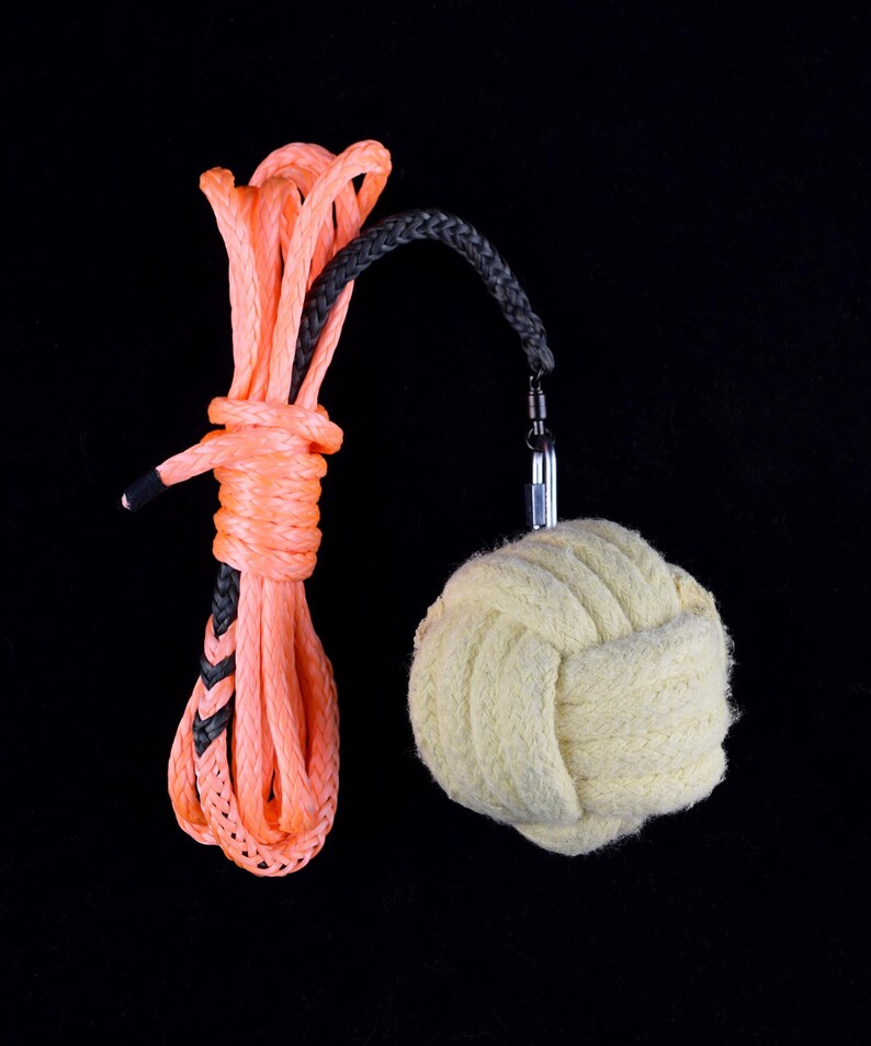 Monkey Fist Fire Rope Dart Etsy