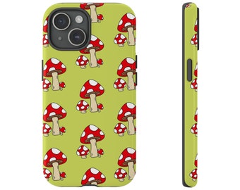 Mushroom iPhone Case | Cute iPhone Case | Aesthetic Phone Case | Trendy Phone Case