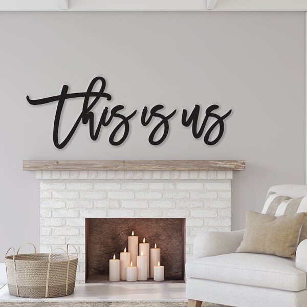 This is Us Wood Sign Etsy