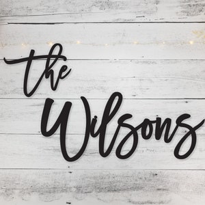 Custom Wedding Decor Backdrop Wood Name Sign, Personalized Wooden Word Sign, Last Name Sign, Customized Event Decorations, Name Cut Out Gift