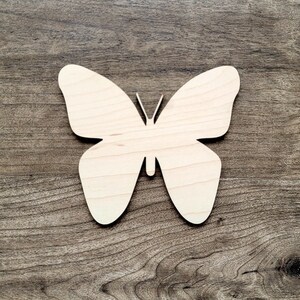 Unfinished Wood Butterfly Shape: DIY Craft Blank