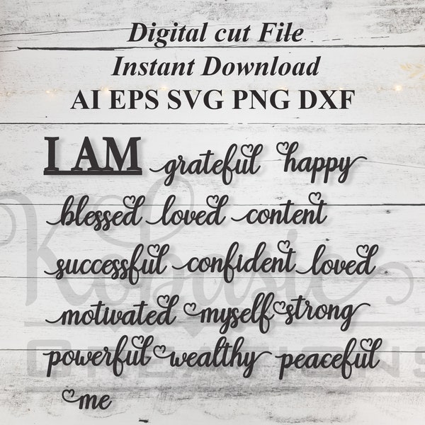 Iron Words Wall Decor Etsy