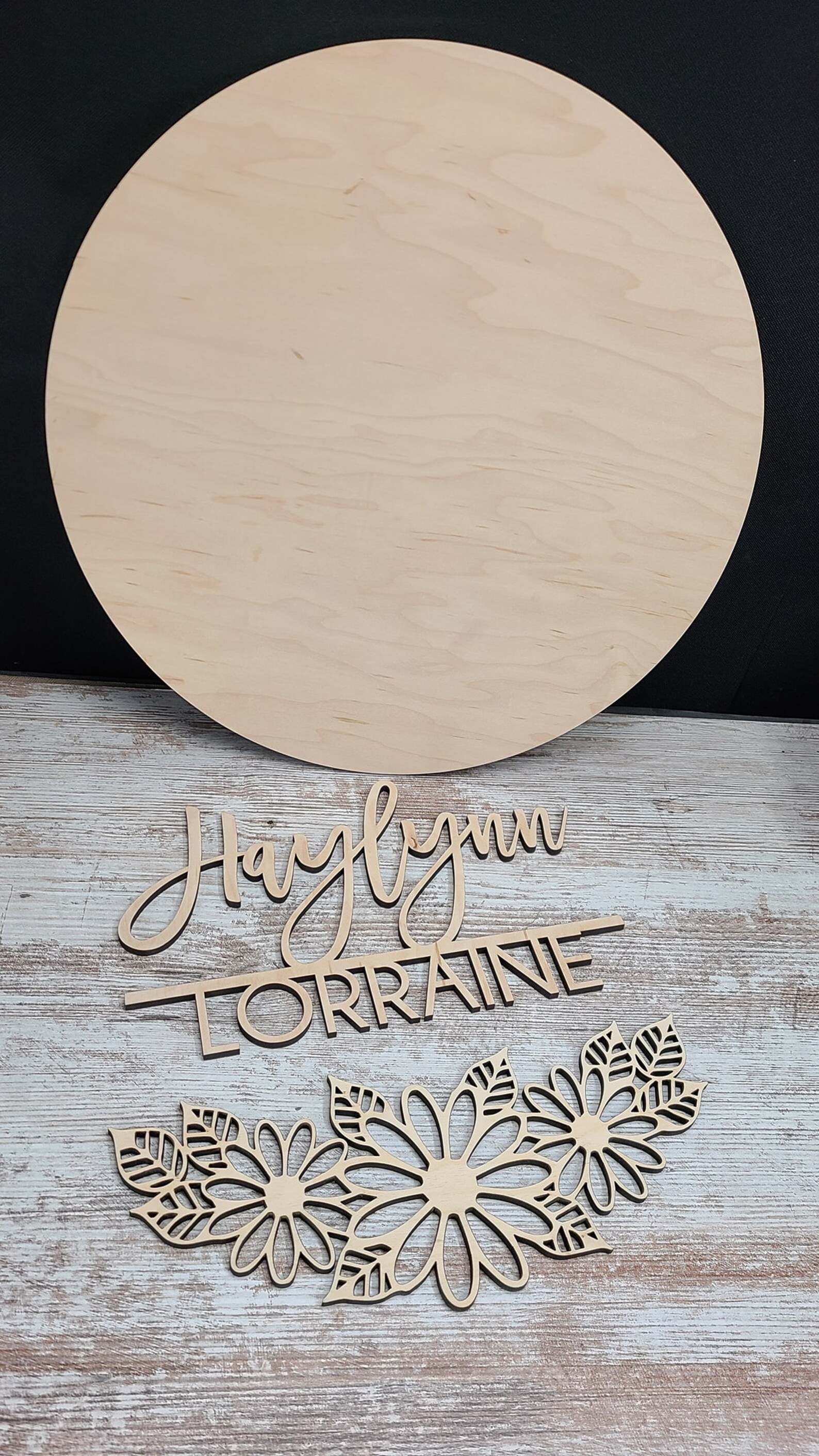 Custom Craft Kit Name Sign for Kids First & Middle Name - Etsy