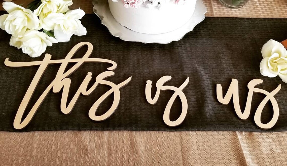 This is Us Sign This is Us Wall Decor This Us Wall Hanging Etsy