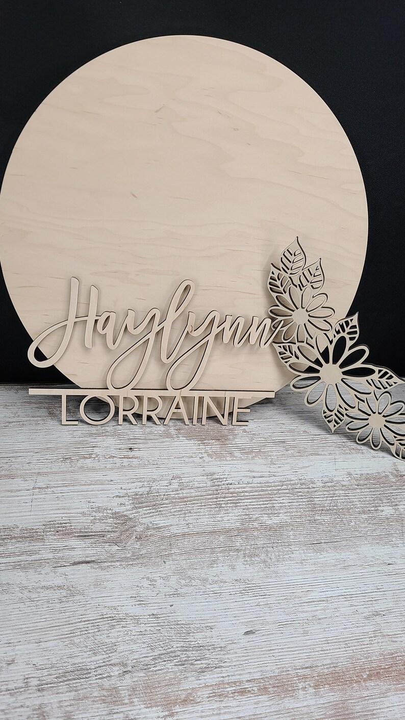 Custom Craft Kit Name Sign for Kids First & Middle Name - Etsy