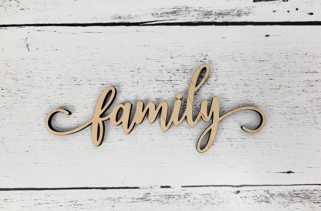 Family Sign, Family Wood Sign, Family Wall Decor, Thanksgiving Decor