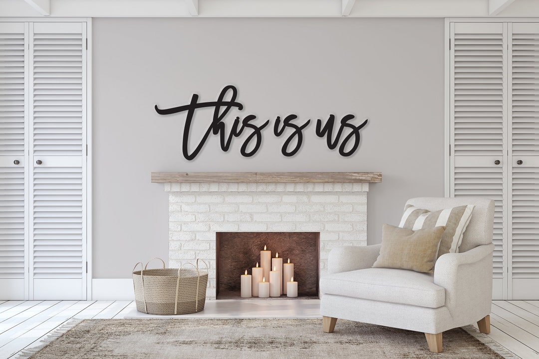This is Us Sign, This is Us Wall Decor, This Us Wall Hanging, This is