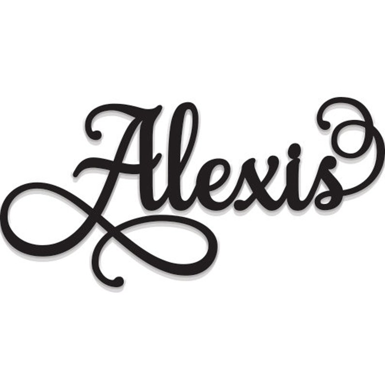 Custom Name Sign First Name. Personalized Name Sign Script - Etsy