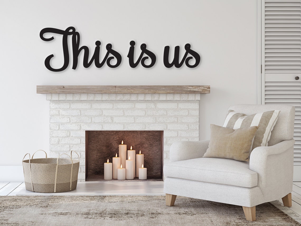This is Us Sign This is Us Wall Decor This Us Wall Hanging Etsy