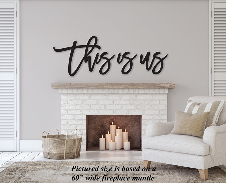 This is Us Sign This is Us Wall Decor This Us Wall Hanging Etsy