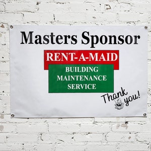 Sponsor Banner for community events, Sponsorshipship, Or Personalized Custom Text, Logo, Campaigns, Ads, Full Color Indoor Outdoor Print image 6