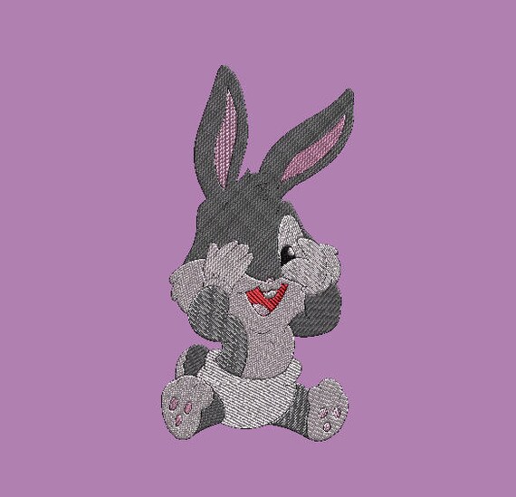Baby Looney Tunes Baby Bugs Bunny Progettazione Ricamo Etsy