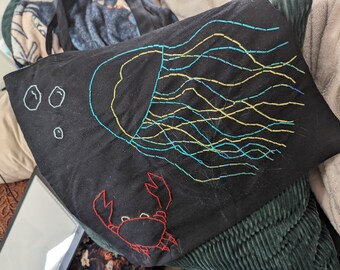 Custom Embroidered Canvas Bag
