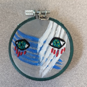 Personalized Embroidered Key Chain