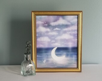 Moon dreams fine art print